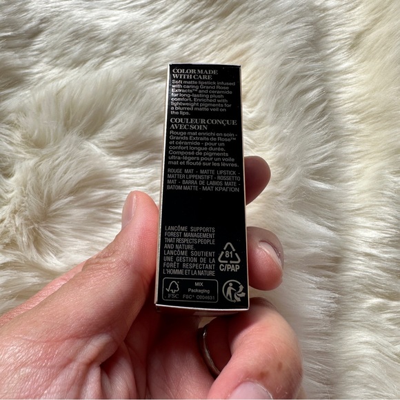 Lancôme L'ABSOLU ROUGE INTIMATTE SOFT MATTE LIPSTICK NIB 210 Unspoken feelings - Picture 3 of 6